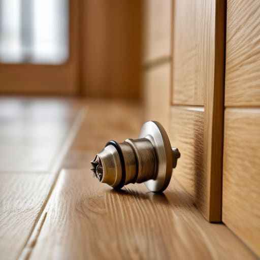 Heavy Duty Door Bumpers Choosing Screw in vs Adhesive Doorstops