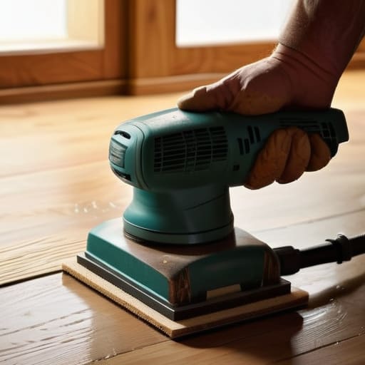 Removing Old Floor Finish to Reveal Hidden Gold