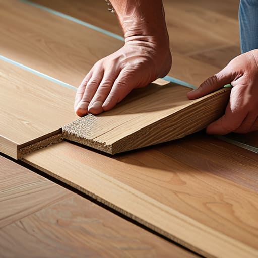 Step-by-step laminate flooring installation guide.