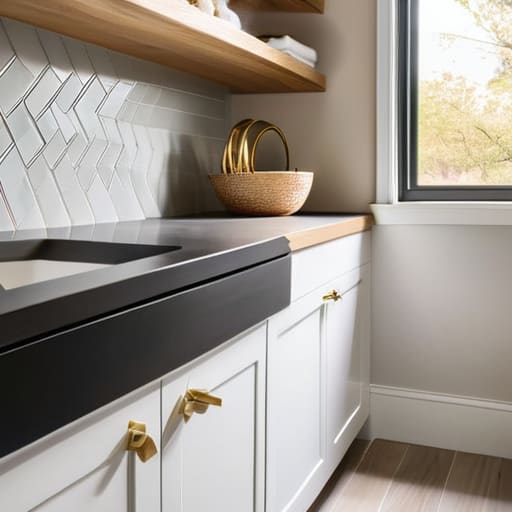 Modern laundry room remodel design ideas.