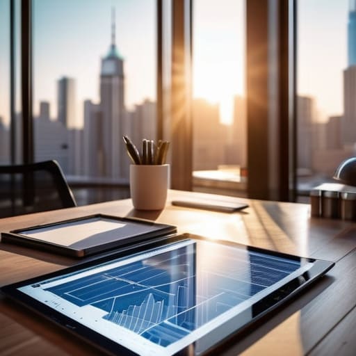 Professional conducting a property market analysis.
