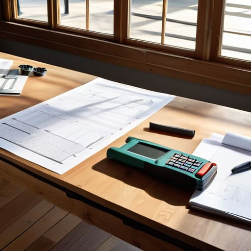 Estimating total property renovation costs and budgeting.