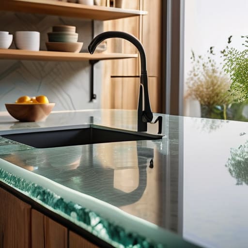Scoring Value With Eco Friendly Kitchen Countertop Options