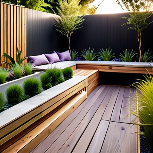 Landscaping tips for small residential gardens.