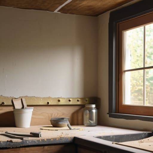 Renovating an old kitchen on a budget.