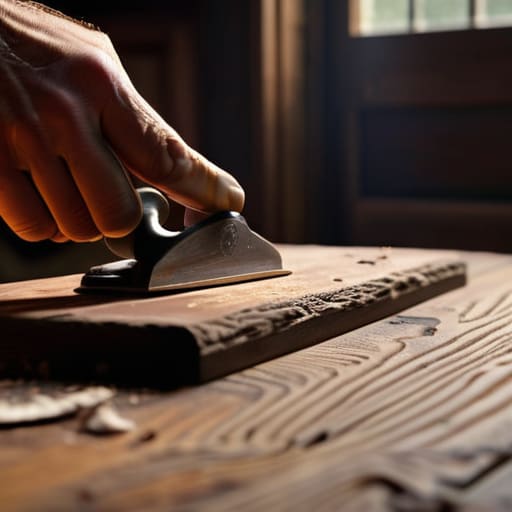 Restoring original hardwood floors in old houses.